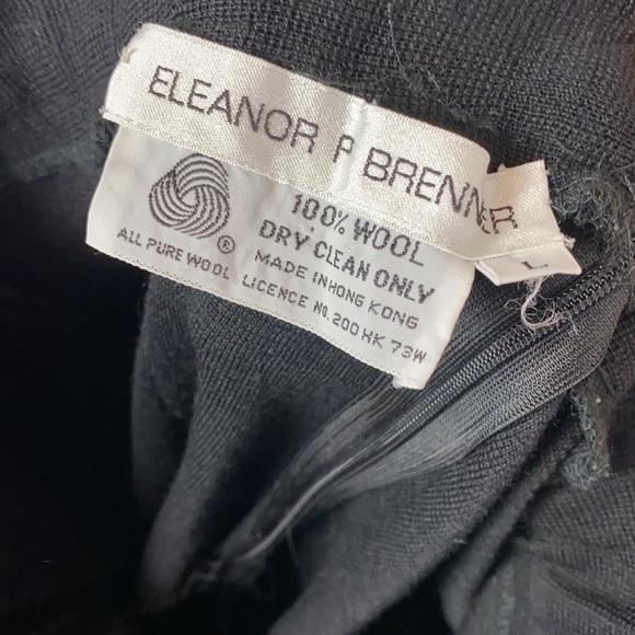 Vintage Eleanor P Brenner wool stirrup pants - Picture 8 of 8